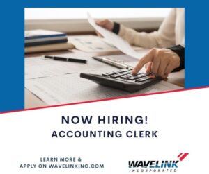 Hiring Accounting Clerk