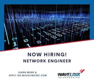 now hiring network engineer